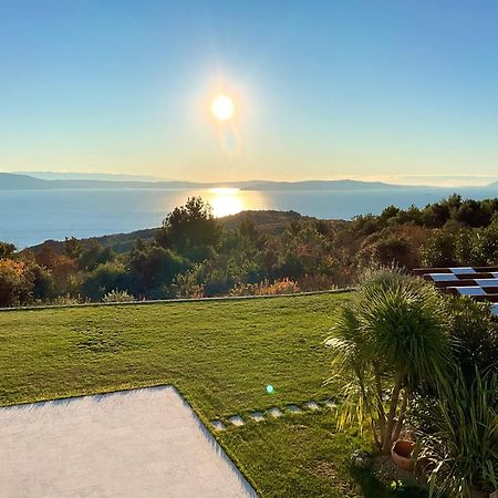 Luxury Panorama Vila With Amazing Seaview In Gondolici 7 Km From Rabac Labin  Dış mekan fotoğraf
