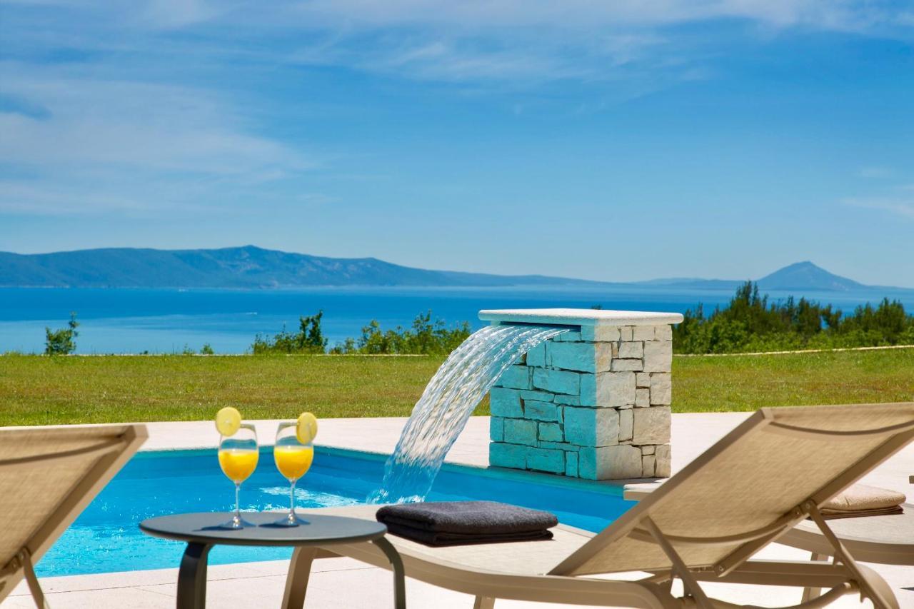 Luxury Panorama Vila With Amazing Seaview In Gondolici 7 Km From Rabac Labin  Dış mekan fotoğraf