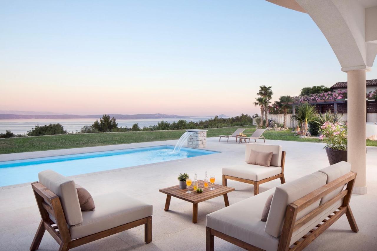 Luxury Panorama Vila With Amazing Seaview In Gondolici 7 Km From Rabac Labin  Dış mekan fotoğraf