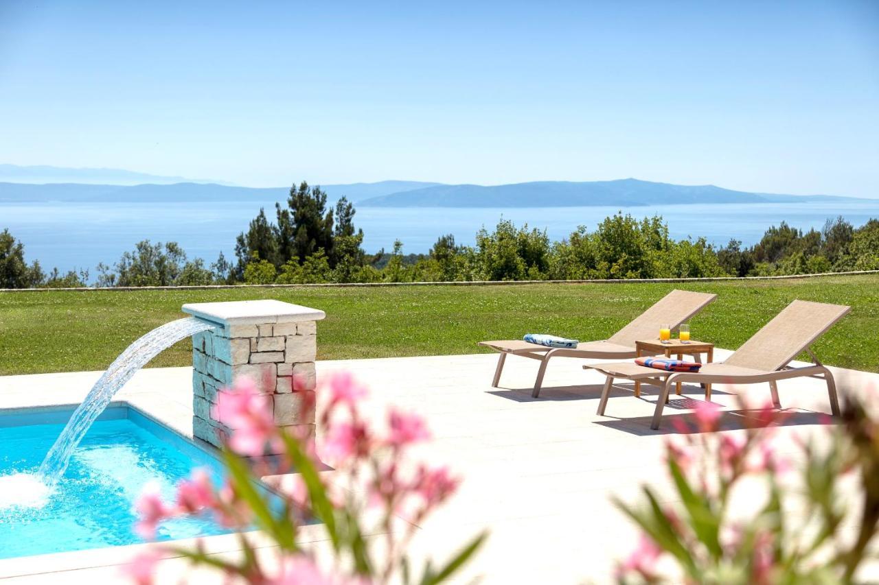 Luxury Panorama Vila With Amazing Seaview In Gondolici 7 Km From Rabac Labin  Dış mekan fotoğraf