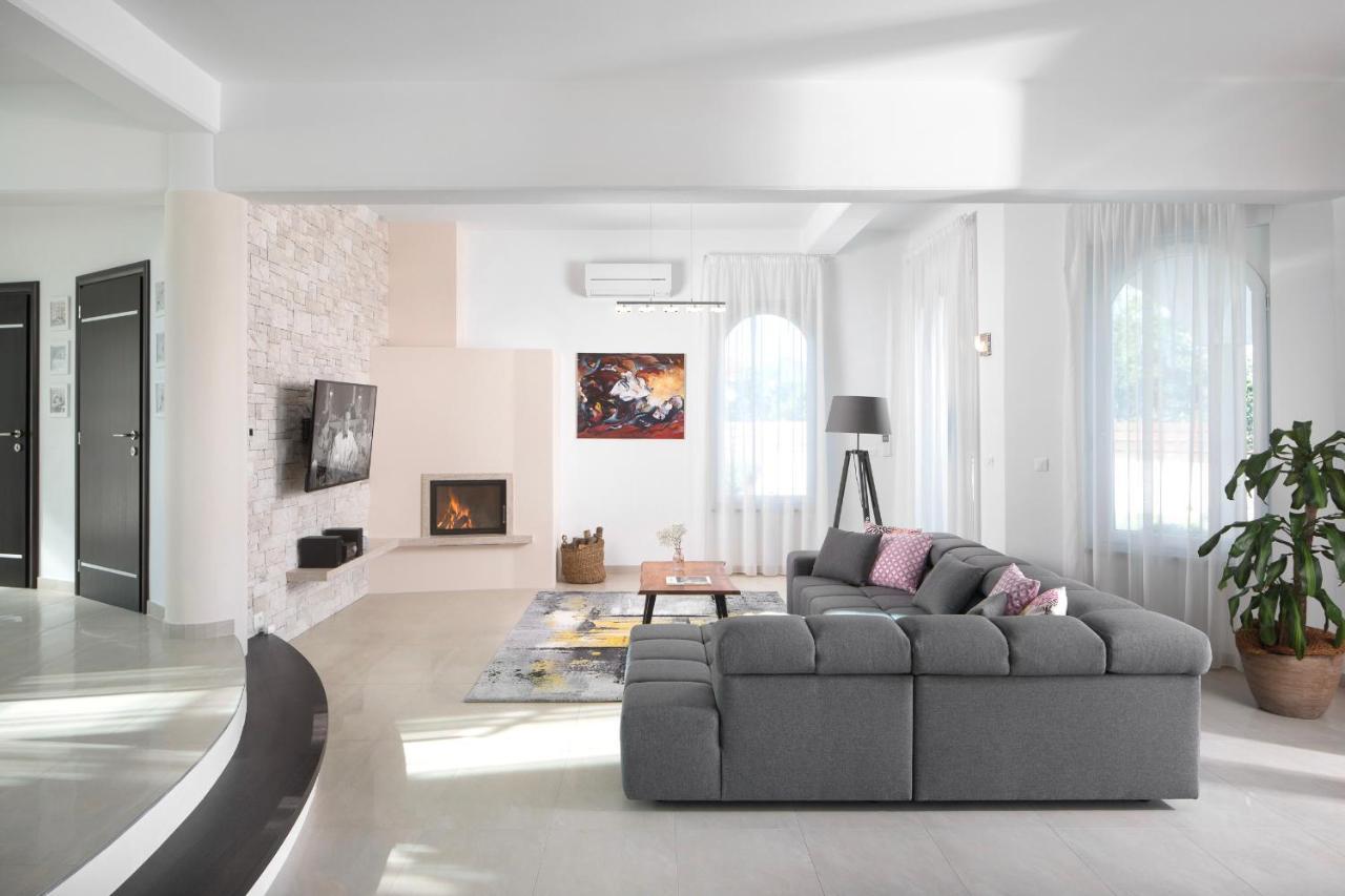 Luxury Panorama Vila With Amazing Seaview In Gondolici 7 Km From Rabac Labin  Dış mekan fotoğraf