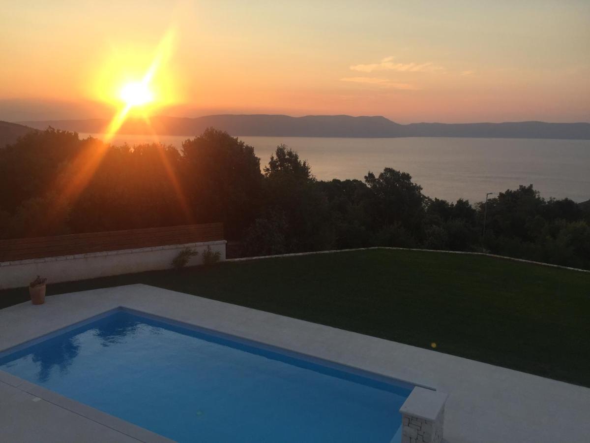 Luxury Panorama Vila With Amazing Seaview In Gondolici 7 Km From Rabac Labin  Dış mekan fotoğraf