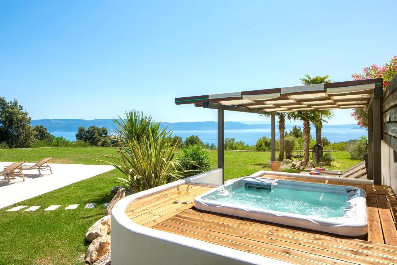 Luxury Panorama Vila With Amazing Seaview In Gondolici 7 Km From Rabac Labin  Dış mekan fotoğraf