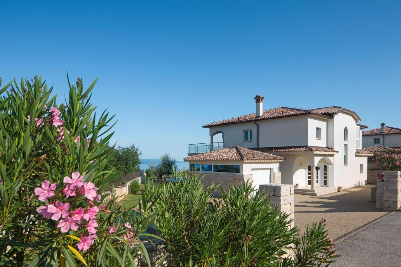 Luxury Panorama Vila With Amazing Seaview In Gondolici 7 Km From Rabac Labin  Dış mekan fotoğraf