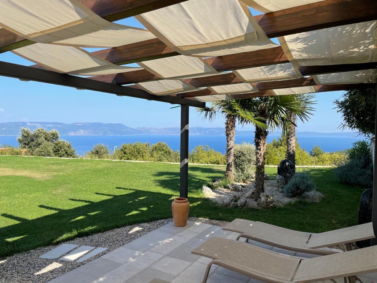 Luxury Panorama Vila With Amazing Seaview In Gondolici 7 Km From Rabac Labin  Dış mekan fotoğraf